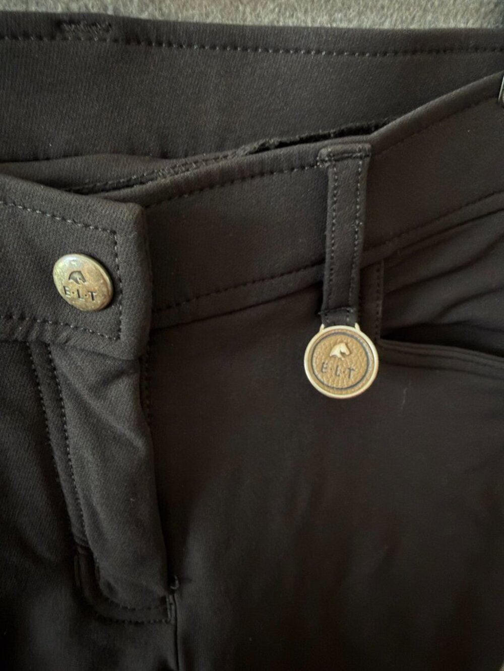 ELT sz 29 Ltd Ed Goya high-performance equestrian riding pants Black - Picture 8 of 8